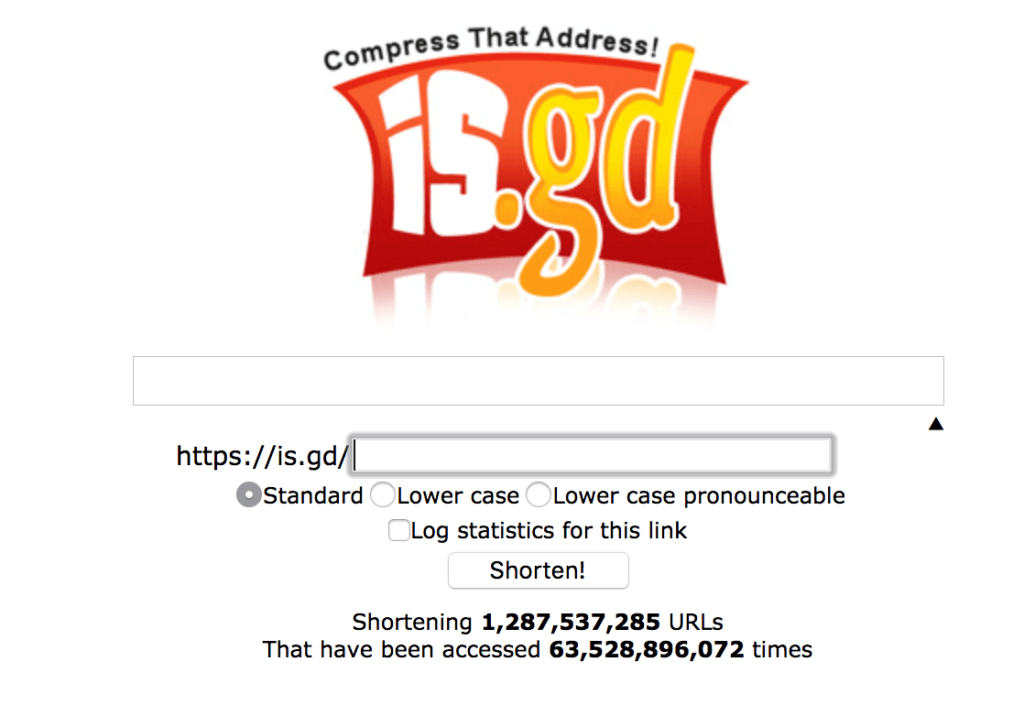 is.gd url shortener