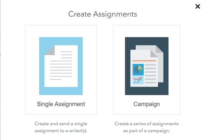 Create Assignments