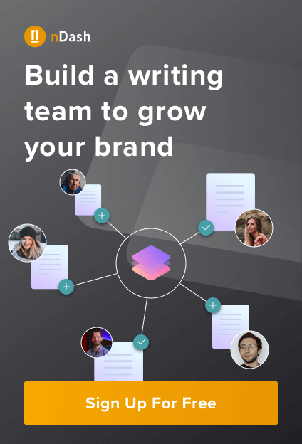 Build a writing team to grow your brand
