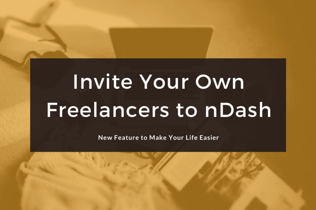 ndash new feature invite your own freelance writers