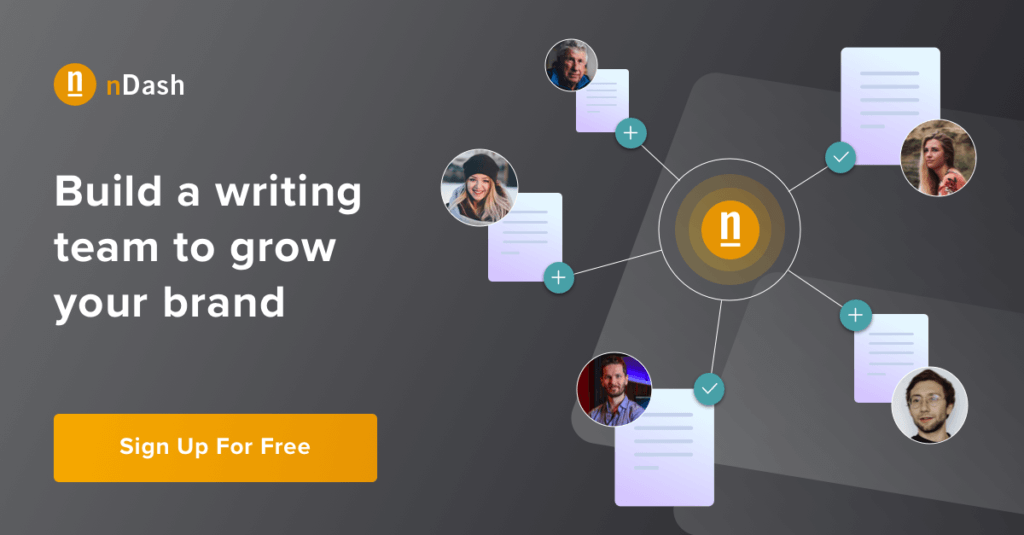 Build a Writing Team and Grow Your Brand
