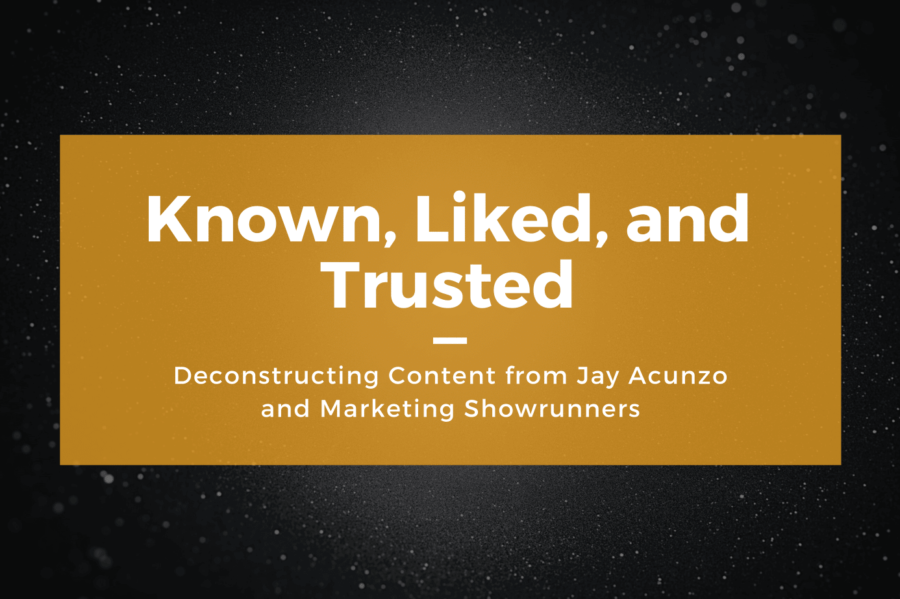 deconstructing content jay acunzo marketing showrunners