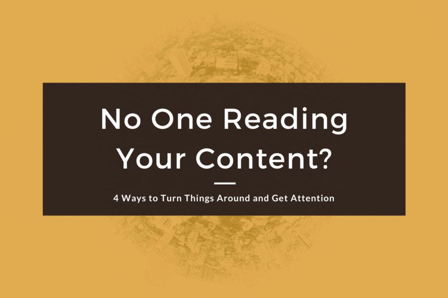 what to do when no one reads your content