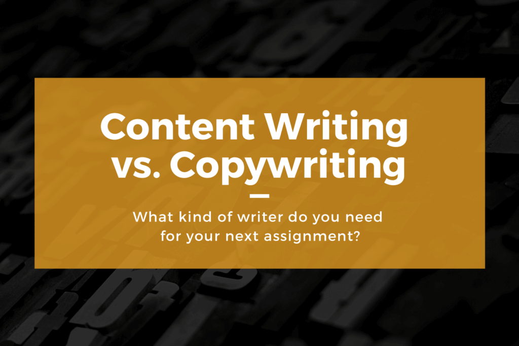 content writing vs copywriting header image