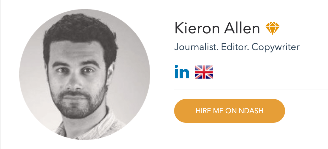 kieron allen hire a freelance cybersecurity writer