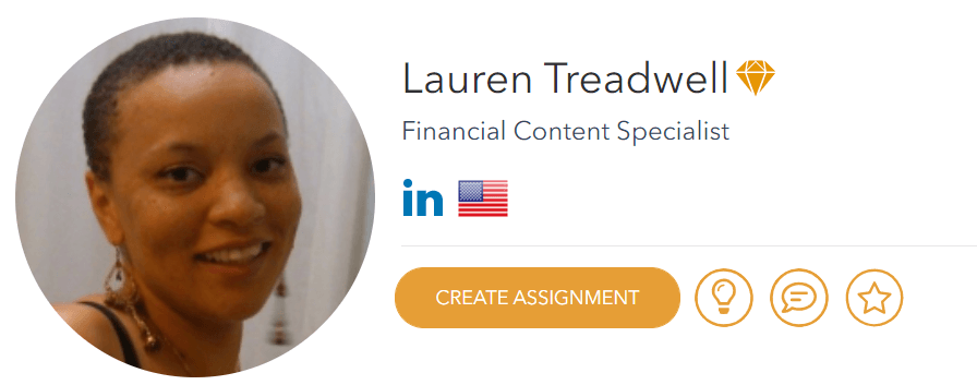Lauren Treadwell: Financial Services Writer