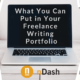 What Can I Put in My Freelance Writing Portfolio?