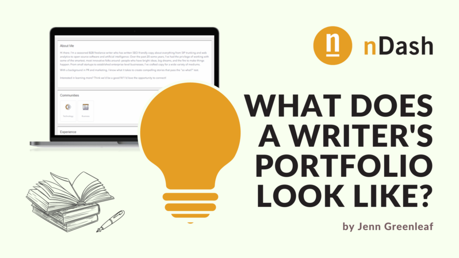 What Does a Writer's Portfolio Look Like