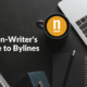 A Non-Writer’s Guide to Bylines