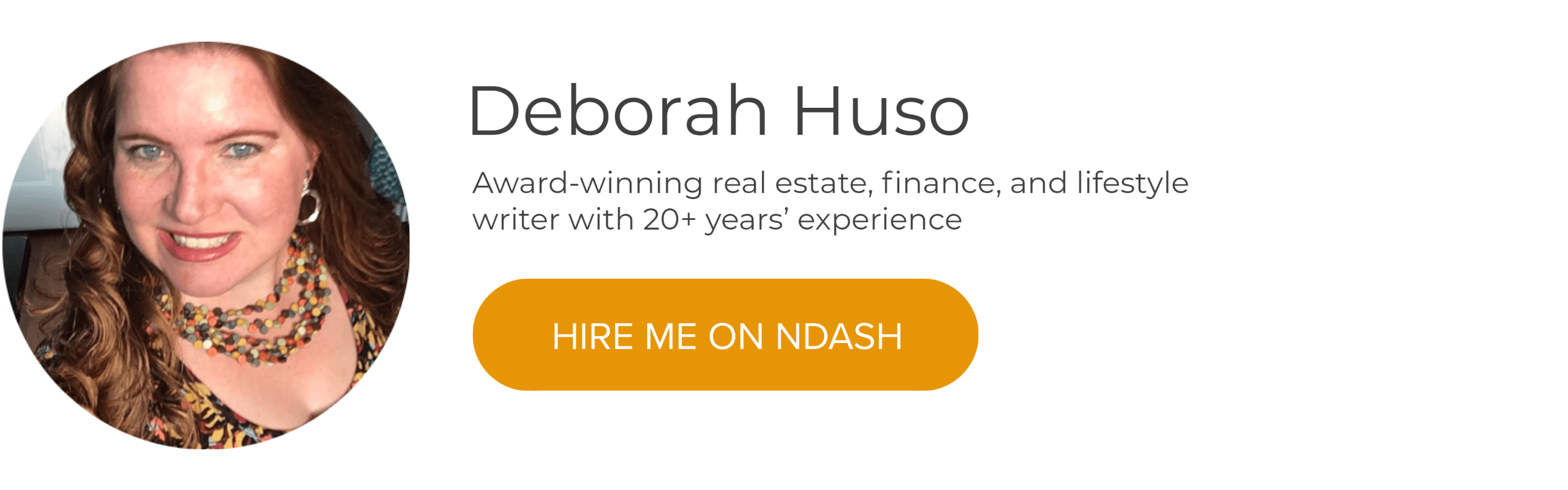 Deborah Huso: Award-Winning Freelance Writer