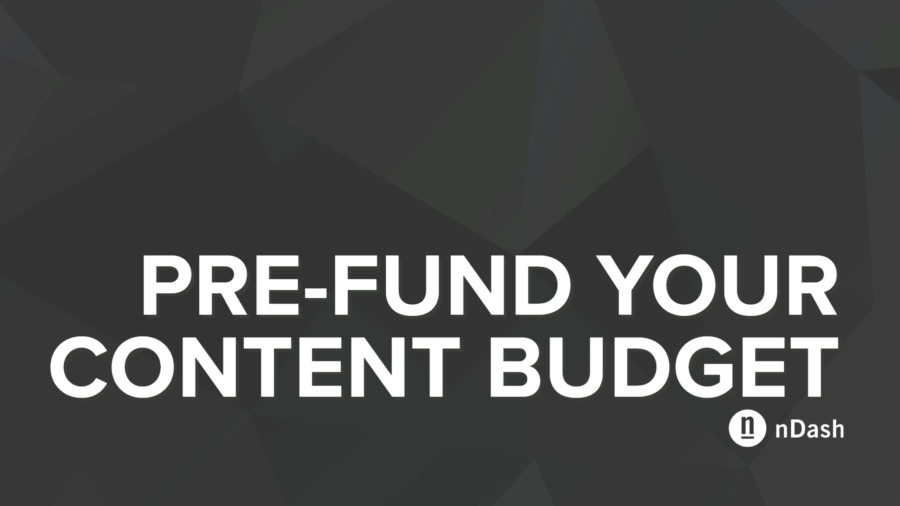 Leftover Marketing Budgets? Fund Your nDash Account!