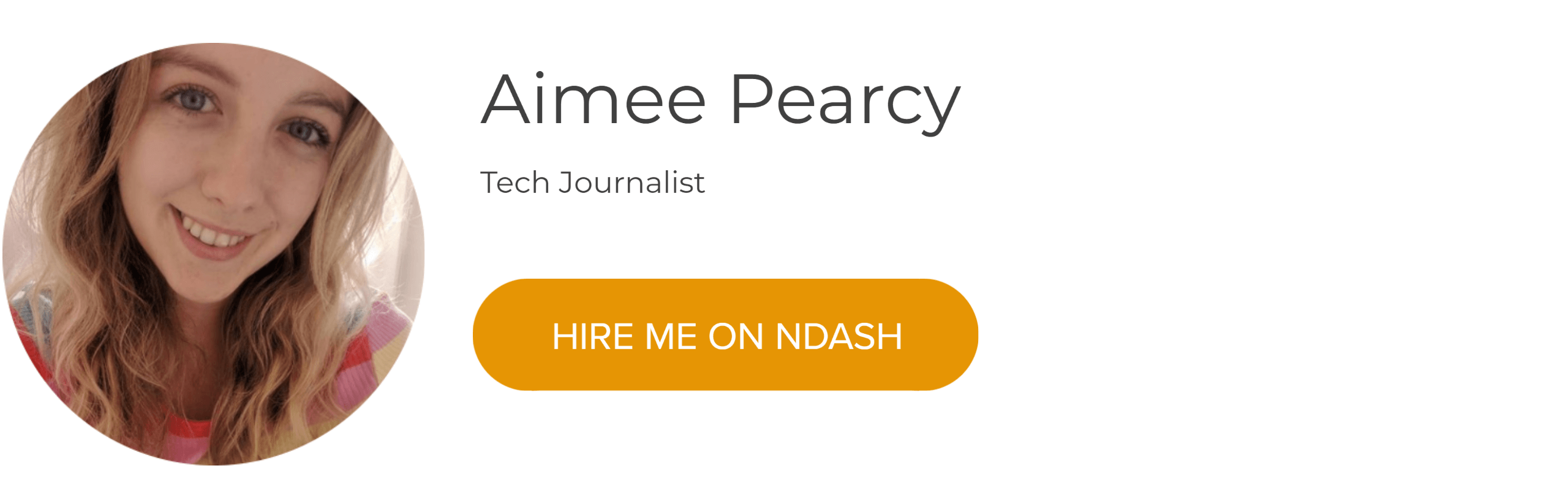 Aimee Pearcy: Tech Journalist and Engineering Writer