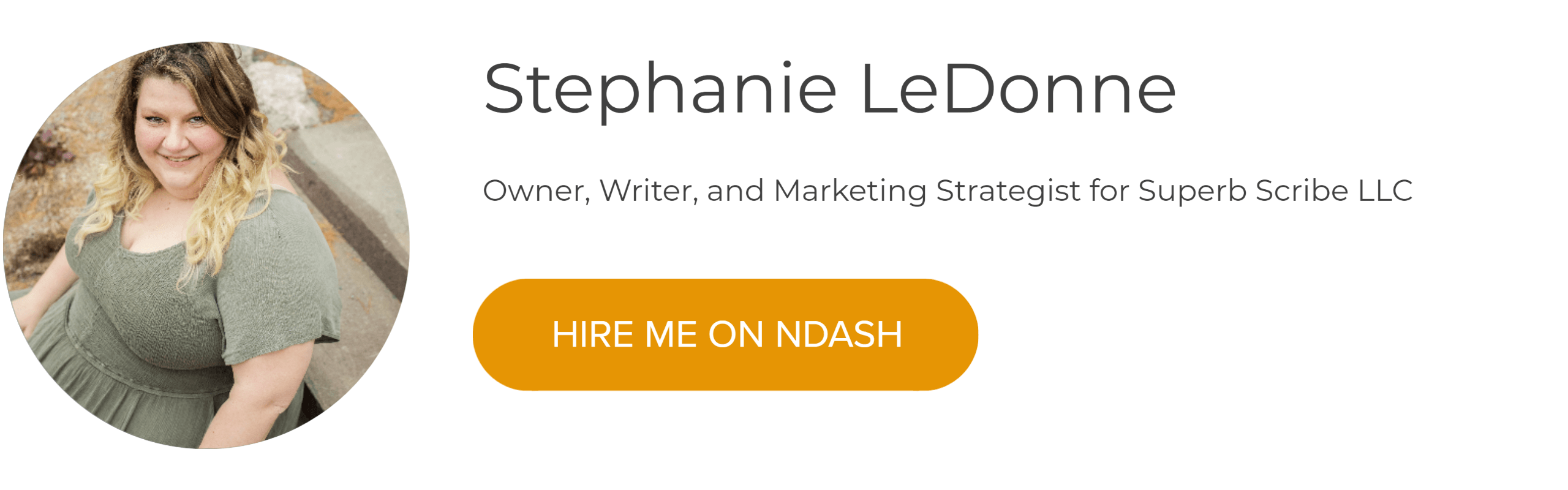 Wednesday Writer Roundup: Meet Stephanie LeDonne