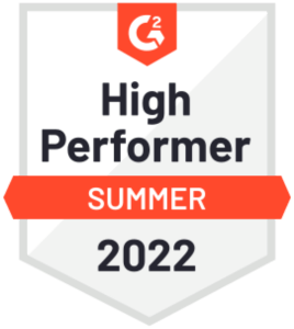G2 High Performer Summer 2022