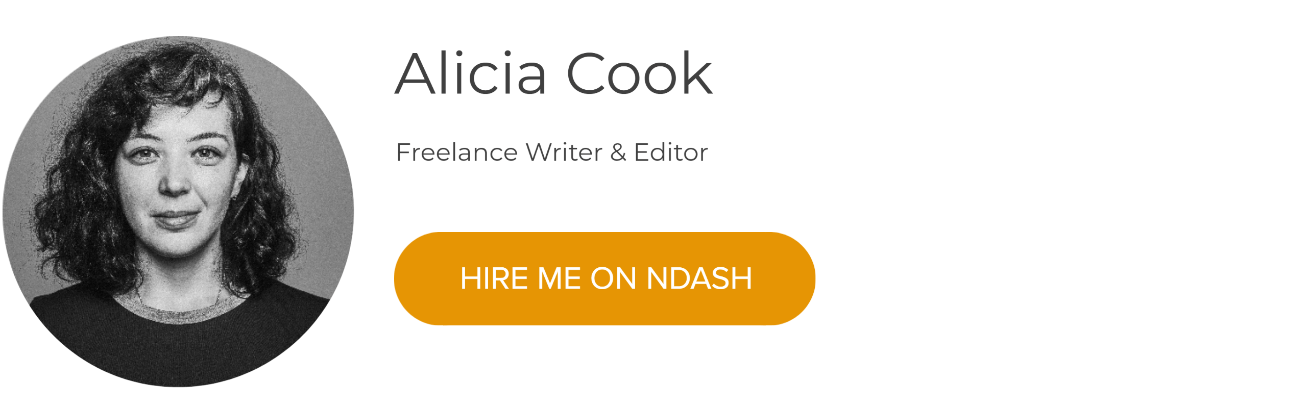 alicia cook freelance writer and editor