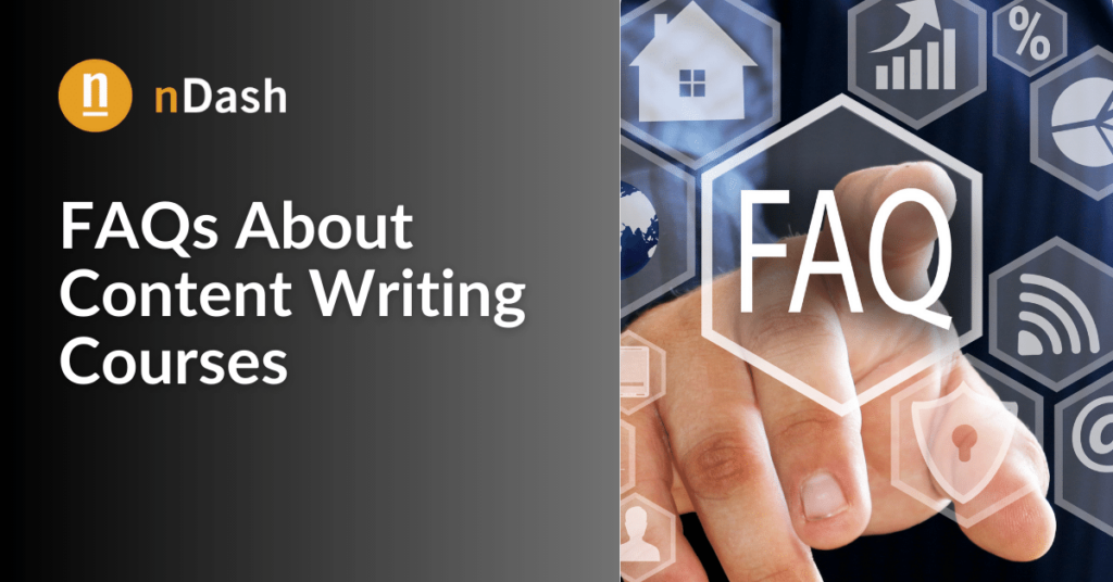 FAQs About Content Writing Courses