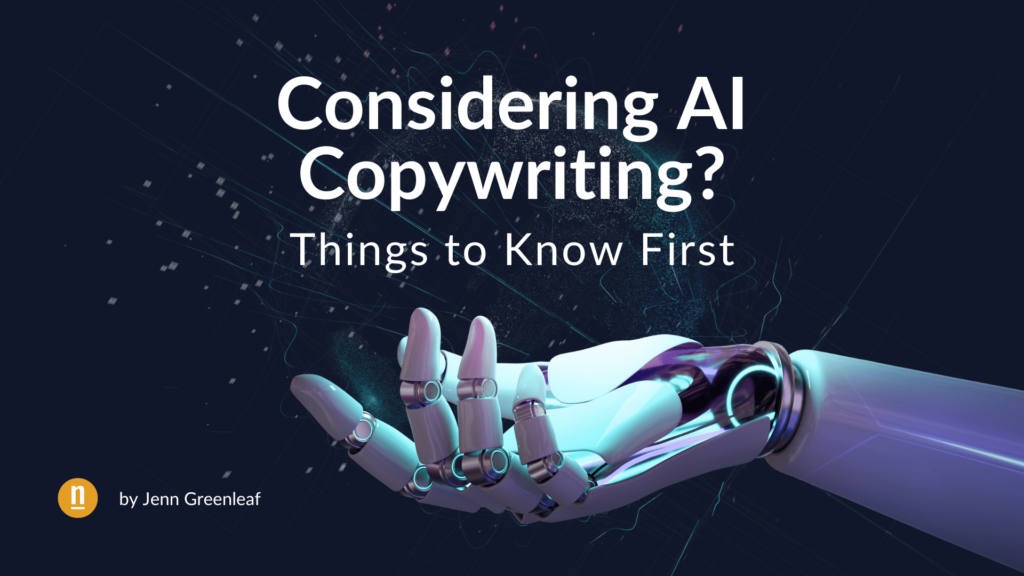 Considering AI Copywriting