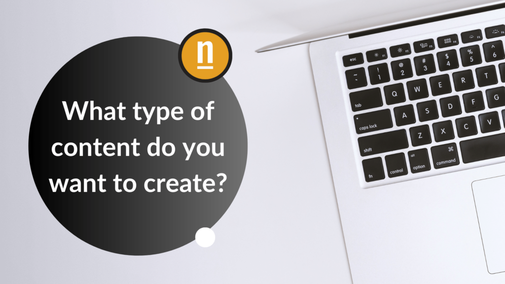 What type of content do you want to create
