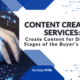 Content Creation Services: Create Content for Different Stages of the Buyer’s Journey