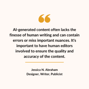 Jessica N Abraham quote 4