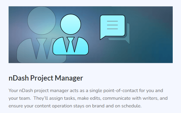 nDash project manager