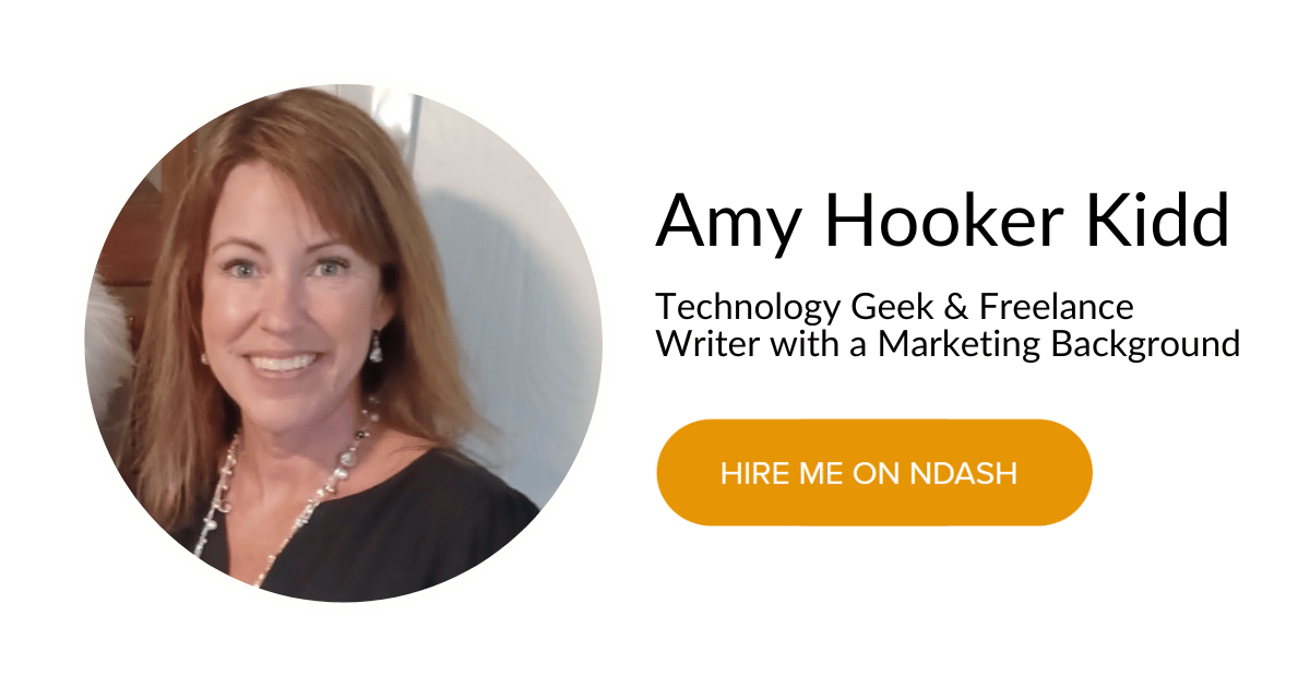 Amy Hooker Kidd freelance writer spotlight