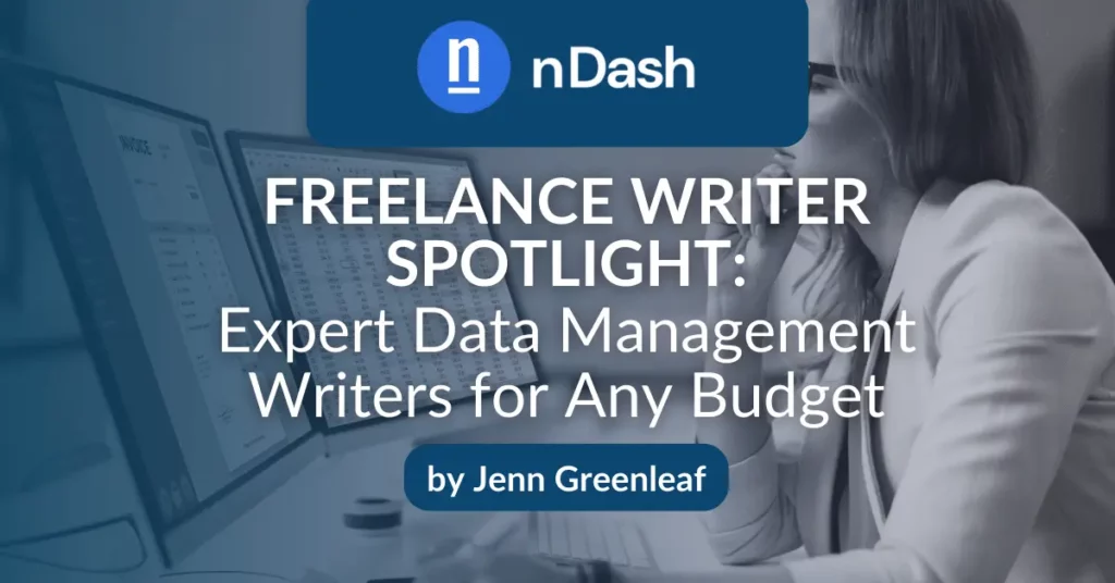 Freelance Writer Spotlight Expert Data Management Writers for Any Budget