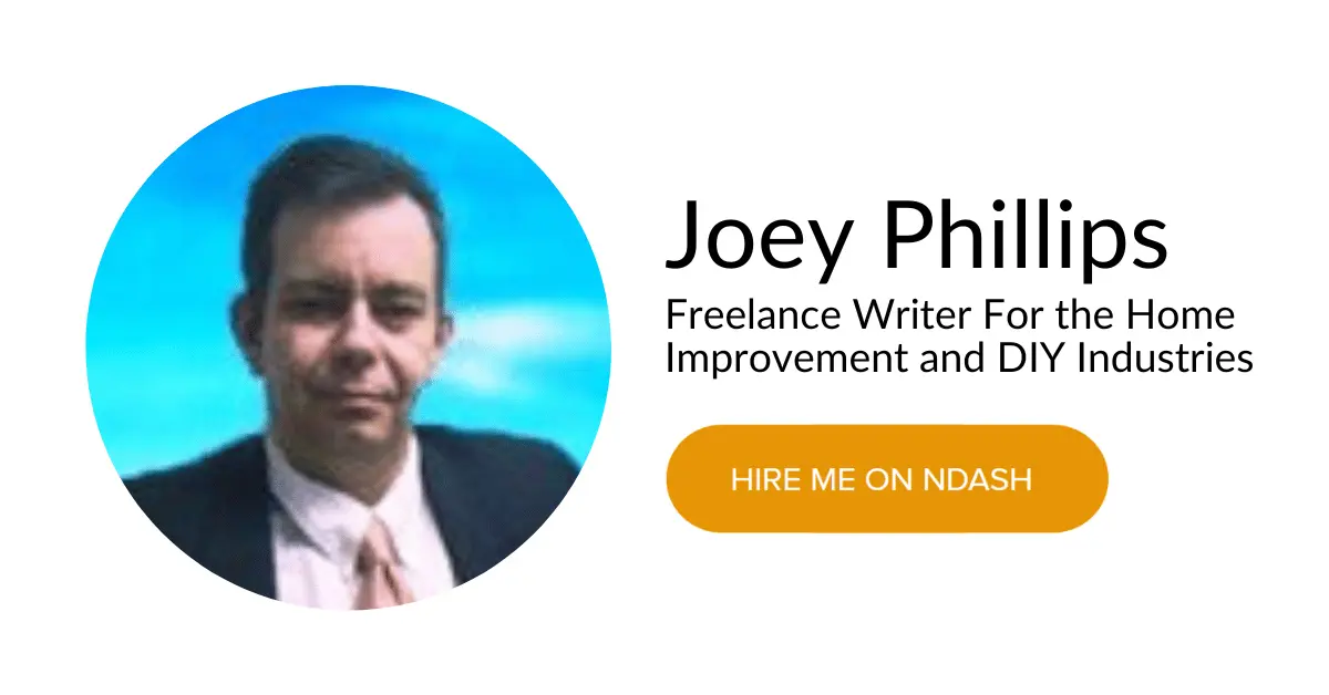 Joey Phillips freelance writer card