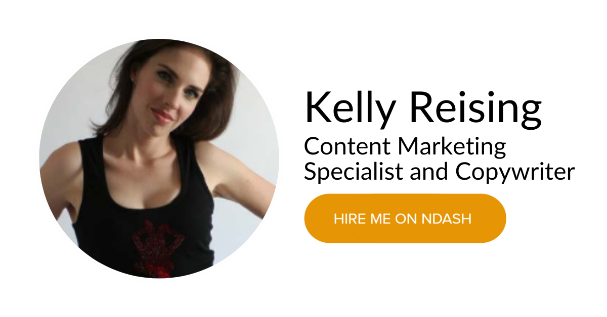 freelance writer Kelly Reising headshot