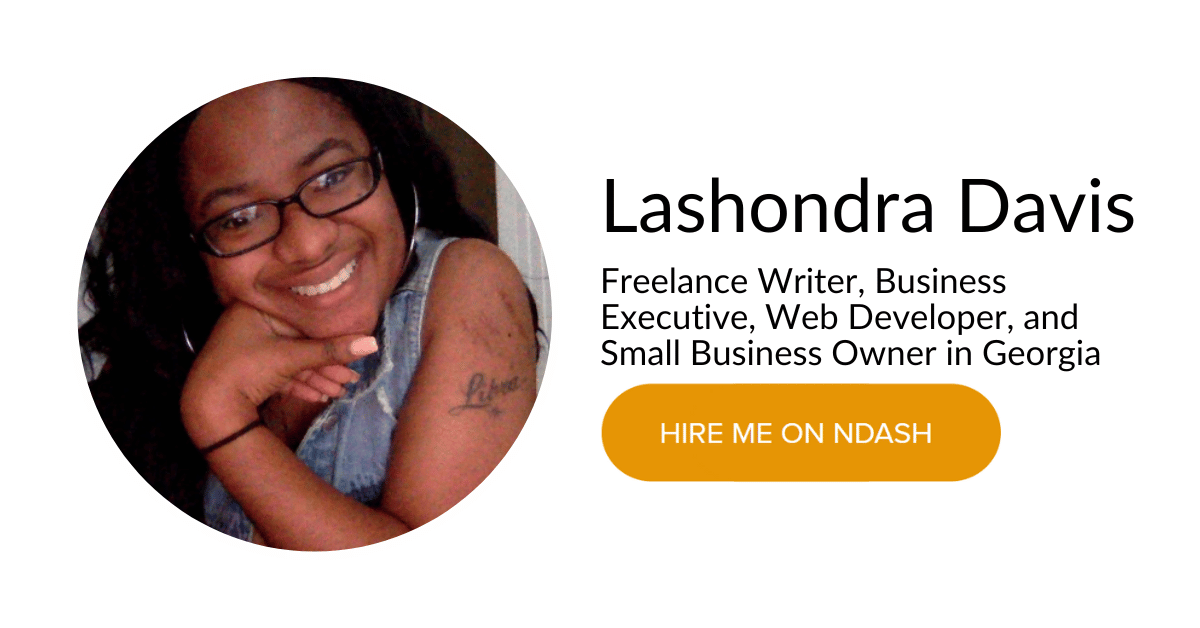 Lashondra Davis freelance writer spotlight