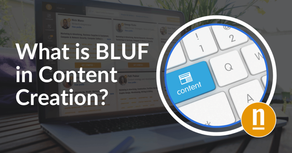 What is BLUF in Content Creation?