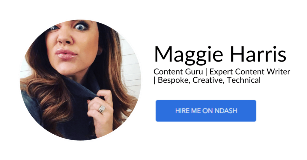 Maggie Harris Content Guru Expert Content Writer Bespoke, Creative, Technical