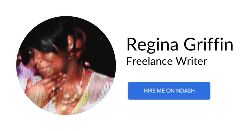 Regina Griffin Freelance Writer