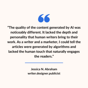 Jessica N. Abraham AI quote