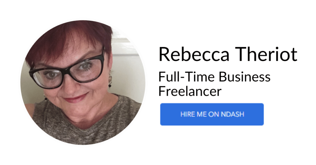 Rebecca Theriot Writer Card: Expert Freelance Business Writers