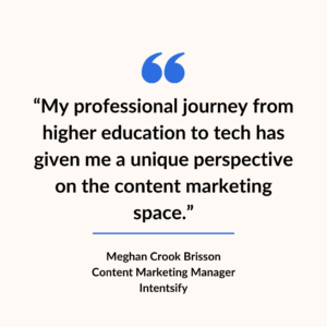 Meghan Crook Brisson quote 1