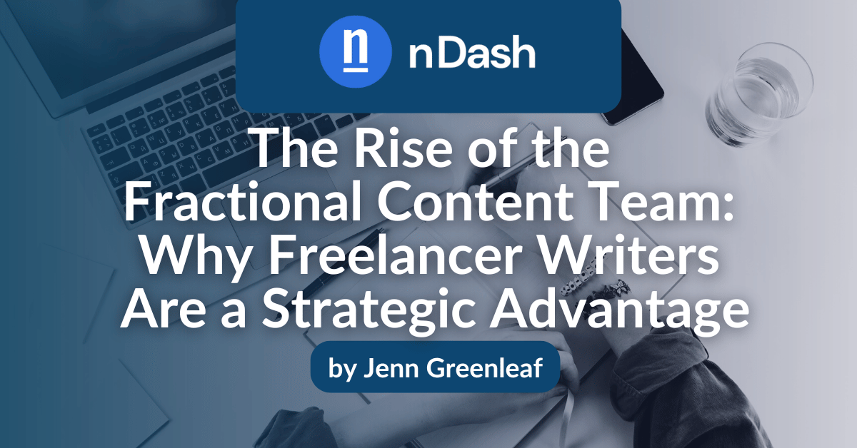 The Rise of the Fractional Content Team Why Freelancer Writers Are a Strategic Advantage