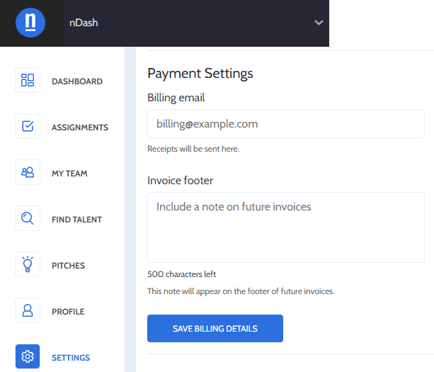 Sept 2026 product update payment settings